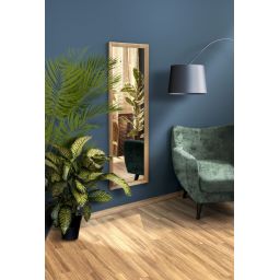 Styler Paris lustro prostokątne 47x147 cm rama dąb mat LU-12295