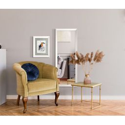 Styler Paris lustro 47x147 cm prostokątne biały LU-12297