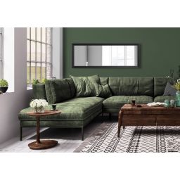 Styler Paris lustro 47x147 cm prostokątne czarny LU-12298