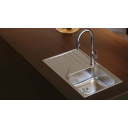 Teka Oval bateria kuchenna stojąca chrom 116020013