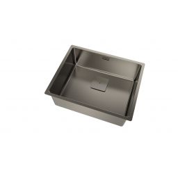 Teka Flexlinea zlewozmywak stalowy z syfonem 54x44 cm grafit 115000024