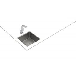 Teka Flexlinea zlewozmywak stalowy z syfonem 40x40 cm 115000061