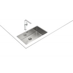 Teka Be Linea zlewozmywak stalowy z syfonem 75x44 cm 115000066