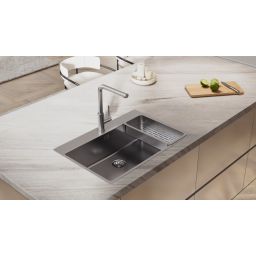 Teka Forline zlewozmywak z akcesoriami 75x51 cm stal 115000083