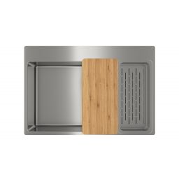 Teka Forline zlewozmywak z akcesoriami 75x51 cm stal 115000083