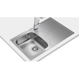 Teka Universe 45 T-XP 1B 1 D REV 3 1/2 zlewozmywak stalowy 79x50 cm stal polerowana 115110011