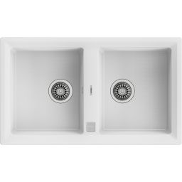 Teka Stone zlewozmywak Tegranit 86x51 cm biały 115260012