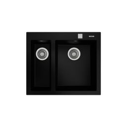 Teka Forsquare 590 TG zlewozmywak 59x50 cm Tegranit czarny 115260019