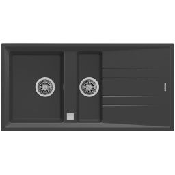 Teka Stone 60 B-TG zlewozmywak 100x51 cm Tegranit ciemny szary 115360013