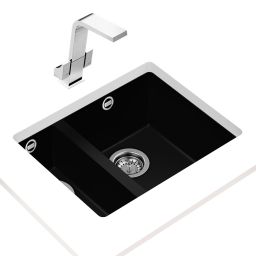 Teka Square 560 TG zlewozmywak 56x44 cm Tegranit czarny 115260029