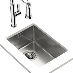 Teka Be Linea zlewozmywak stalowy z syfonem 31x44 cm stal 115000009