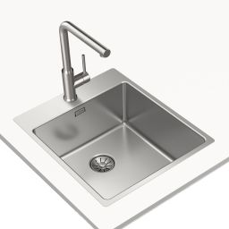 Teka Forline zlewozmywak stalowy 51x44 cm stal 115000081