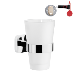 Tesa Elegaant kubek do mycia zębów biały 40443-00000-00