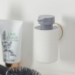 Tiger Urban dozownik do mydła 180 ml ścienny biały/szary 13160.3.01.46