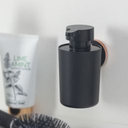 Tiger Urban dozownik do mydła 180 ml ścienny czarny mat 13160.3.07.46