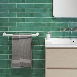 Tiger Urban drążek na ręcznik podwójny biały 13162.3.01.46