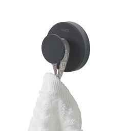 Tiger Urban wieszak na ręcznik czarny mat 13171.3.07.46