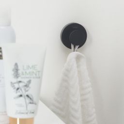 Tiger Urban wieszak na ręcznik czarny mat 13171.3.07.46