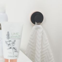 Tiger Urban wieszak na ręcznik czarny mat 13171.3.07.46