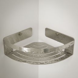 Tiger Caddy koszyk łazienkowy narożny stal szczotkowana 14004.30.9.46