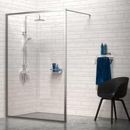 Tiger Caddy koszyk prysznicowy 35 cm z wieszakiem chrom 1400830346