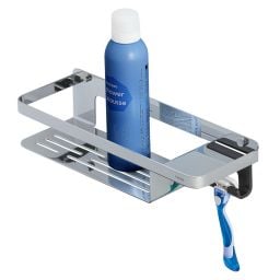 Tiger Caddy koszyk prysznicowy 32 cm z haczykiem chrom 1401030346