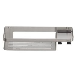 Tiger Caddy koszyk łazienkowy 32 cm z haczykiem stal szczotkowana 1401030946