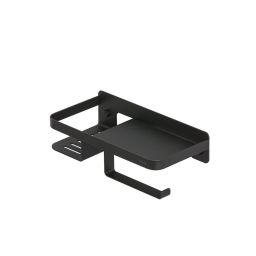 Tiger Caddy uchwyt na papier 24 cm z półką czarny 1401430746