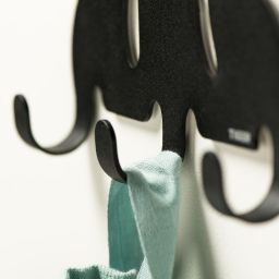 Tiger Cats wieszak na ręcznik czarny 159030741