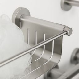 Tiger Boston koszyk łazienkowy ścienny stal szczotkowana 303530946