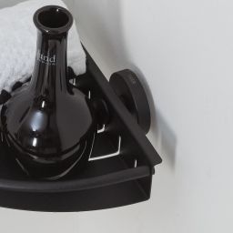 Tiger Boston koszyk prysznicowy narożny czarny 304830746