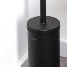 Tiger Boston szczotka toaletowa stojąca czarna 307430746