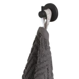 Tiger Boston wieszak na ręcznik ścienny czarny mat 309530746