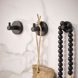 Tiger Boston wieszak na ręcznik czarny mat 309630746