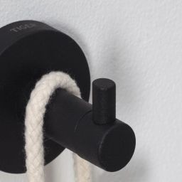 Tiger Boston wieszak na ręcznik czarny mat 309630746