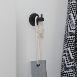 Tiger Boston wieszak na ręcznik czarny mat 309630746