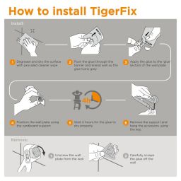 Tiger Fix klej do akcesoriów łazienkowych 3989.3.00.46