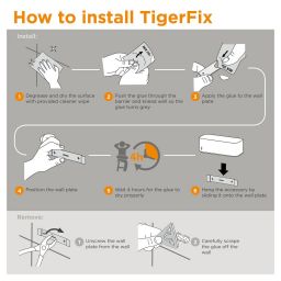Tiger Fix klej do akcesoriów łazienkowych 3989.3.00.46