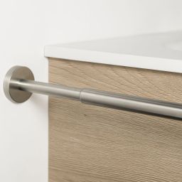 Tiger Boston wieszak na ręcznik teleskopowy stal szczotkowana 304230946