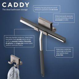 Tiger Caddy wieszak na ręcznik stal 800295