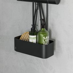 Tiger 2 store koszyk prysznicowy 25 cm czarny 800376