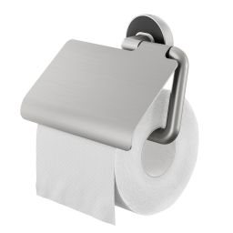 Tiger Cooper uchwyt na papier toaletowy z pokrywą stal/czarny 800224