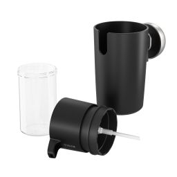 Tiger Cooper dozownik do mydła 175 ml ścienny stal/czarny 800236