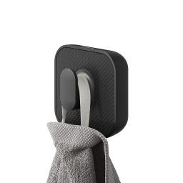 Tiger Carv wieszak na ręcznik czarny 800244