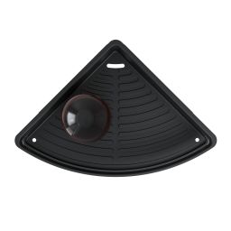 Tiger Carv koszyk łazienkowy narożny czarny 800251