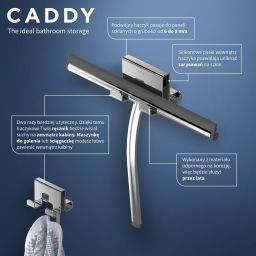 Tiger Caddy wieszak na ręcznik chrom 800293