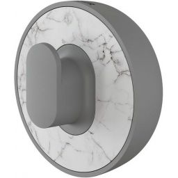 Tiger Cata haczyk na ręcznik duży szary/marmur 800411