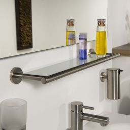 Tiger Boston półka łazienkowa 58,1 cm biała-stal 308430946