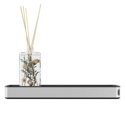 Tiger Cooper półka łazienkowa 28 cm stal/czarny 800233