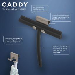 Tiger Caddy wieszak na ręcznik stal 1401230946